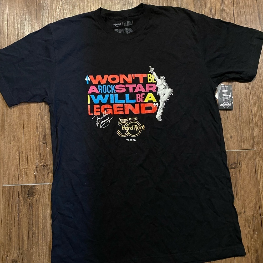 Hard Rock Cafe Black Short Sleeve Tee L